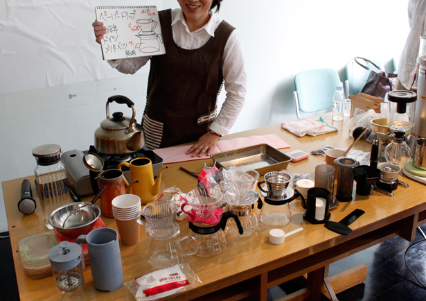 D&DEPARTMENTのわかりやすい珈琲『わかりやすい抽出器具の違い』へ行って来ました。