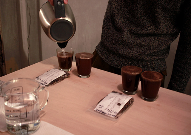 COFFEE COUTYのオープンカッピング