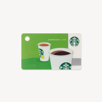 ミニ スターバックス カード コーヒー&ティー