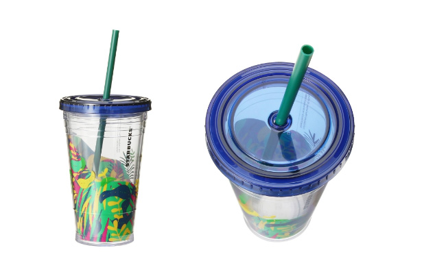 スターバックスコーヒー ロゴコールドカップタンブラージャングル 470ml