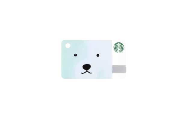 ミニ スターバックス カード ポーラーベア
