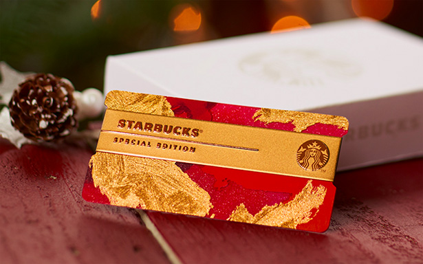 スタバ限定カード2016年12月