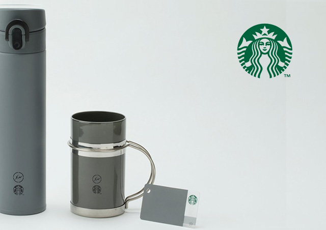 藤原ヒロシ Fragment Design × STARBUCKS コラボグッズに新作登場！「AMKK」とのトリプルコラボレーションも！