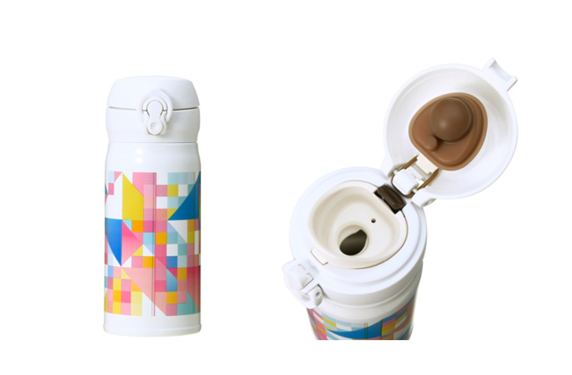 ハンディーステンレスボトルカラーブロックス 350ml