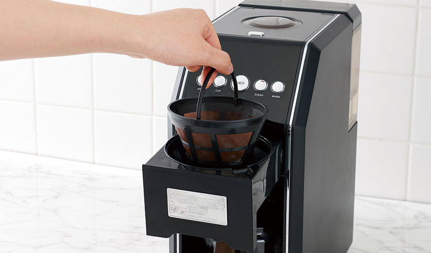 Toffy 全自動ミル付4カップコーヒーメーカー