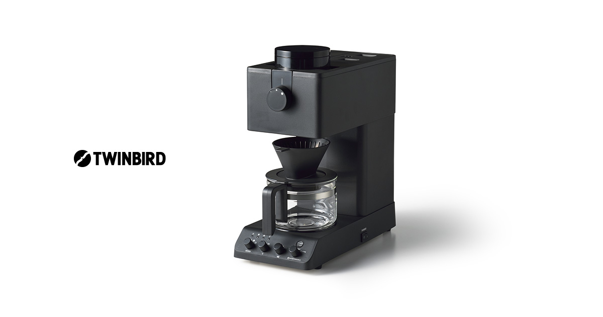TWINBIRD（ツインバード）全自動コーヒーメーカー CM-D457B
