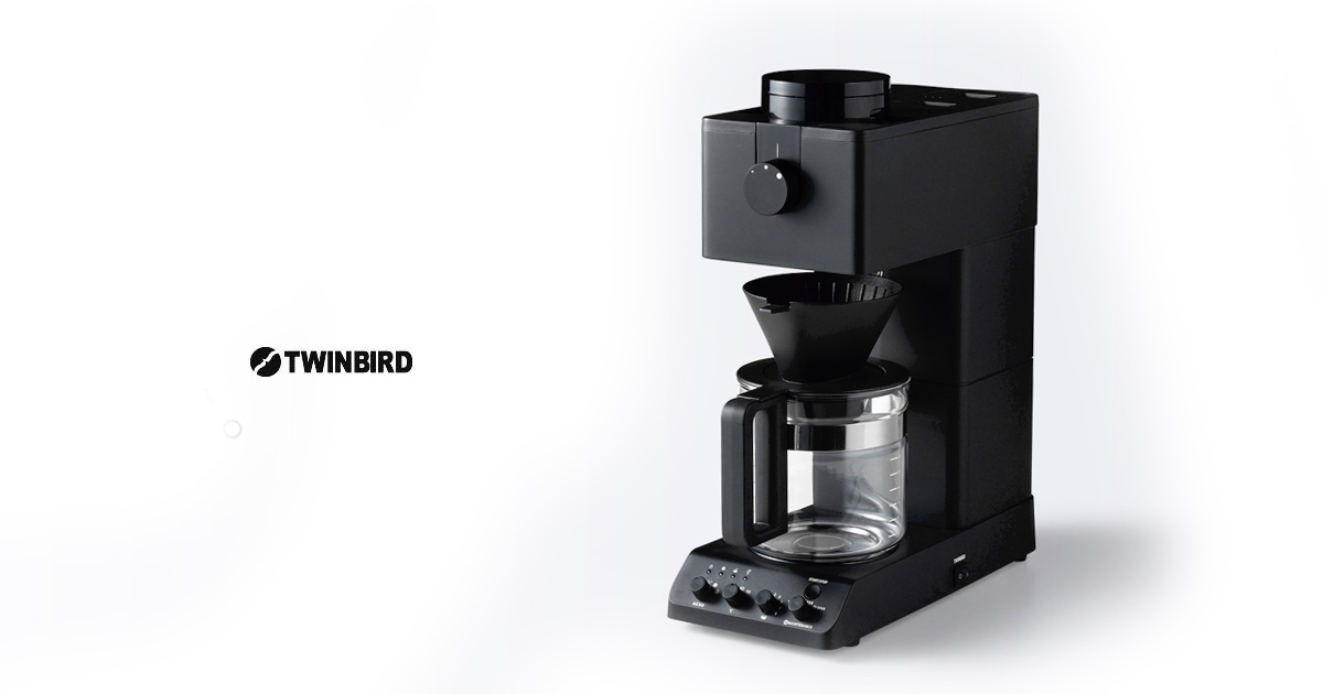 ツインバード 全自動コーヒーメーカー CM-D465B